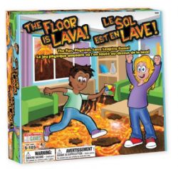 JEU LE SOL EST EN LAVE (BILINGUE) - THE FLOOR IS LAVA